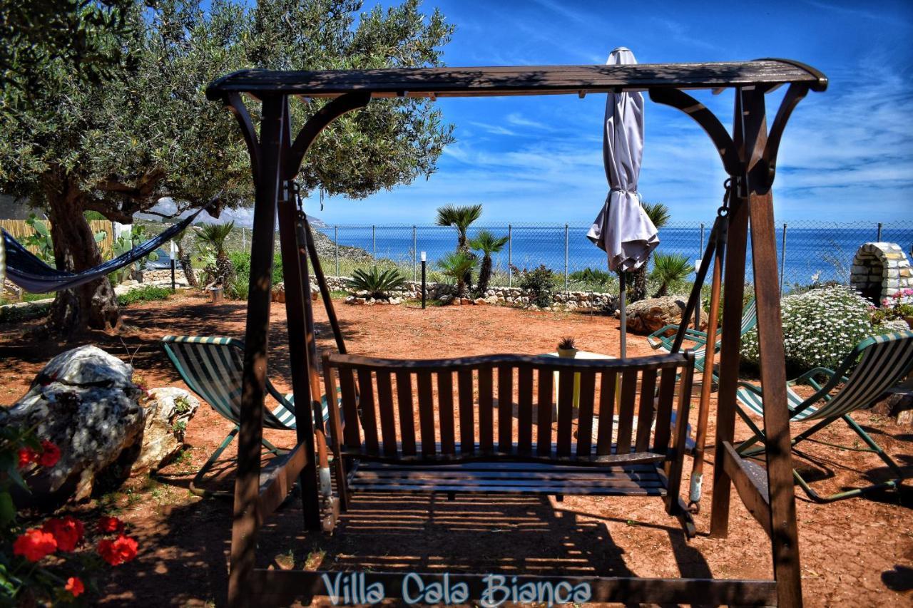 Villa Cala Bianca Castellammare del Golfo Kültér fotó