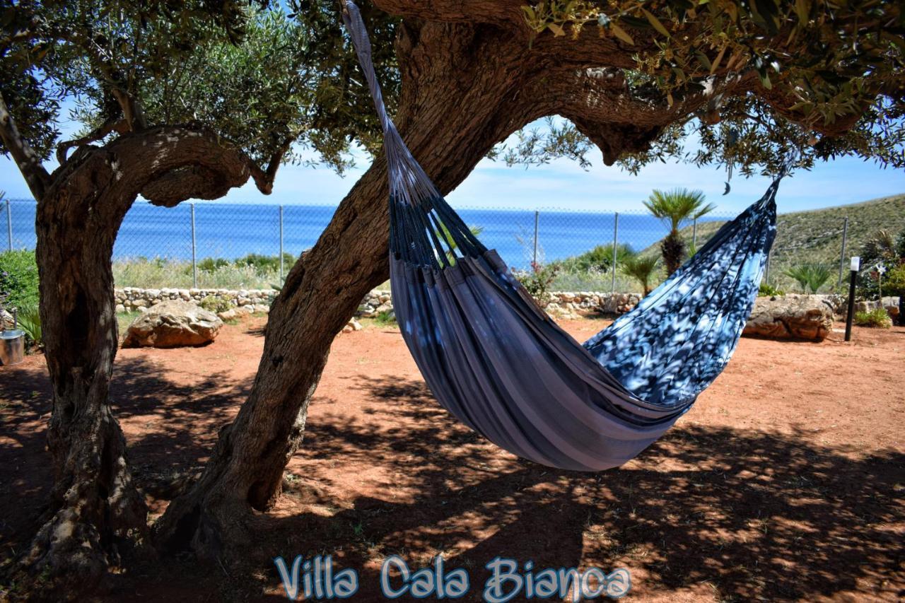Villa Cala Bianca Castellammare del Golfo Kültér fotó